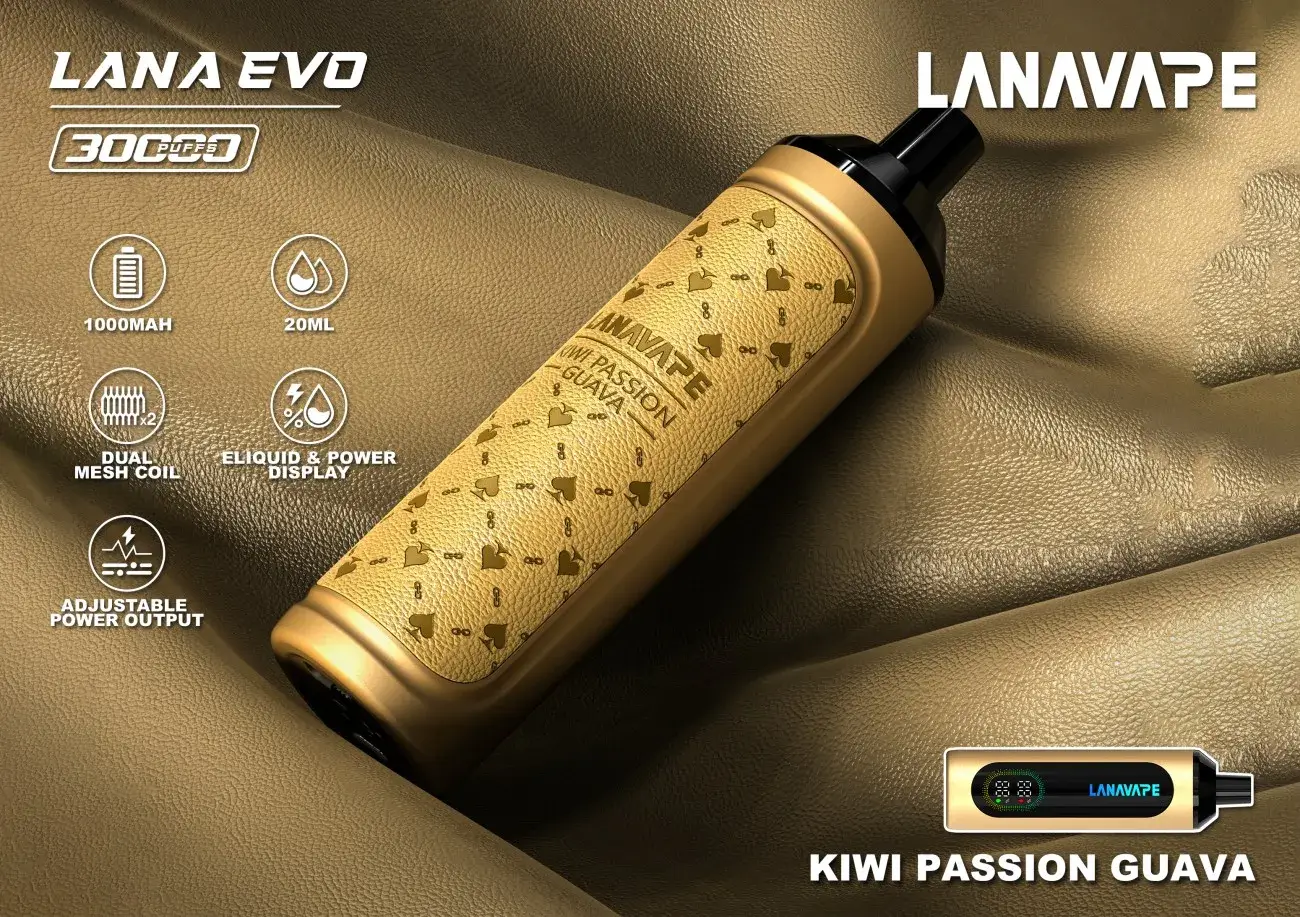 LANA EVO:E-cigarette for a smooth transition away from nicotine